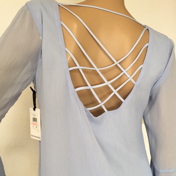 NWT Kenzie Lavender Chiffon Dress 10 - Picture 2 of 8